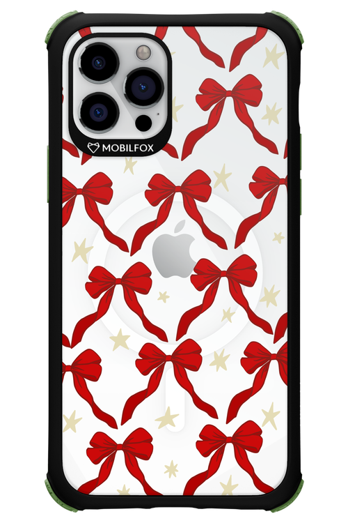 Bow & Stars (Transparent) - Apple iPhone 12 Pro