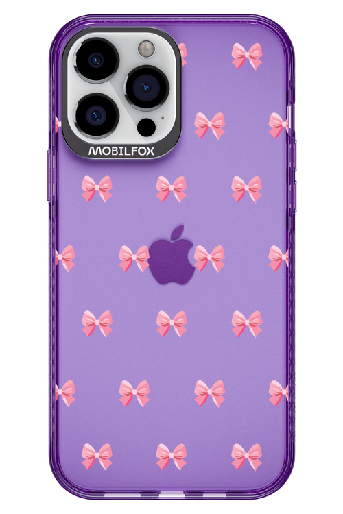 Pinky Bow - Apple iPhone 13 Pro Max