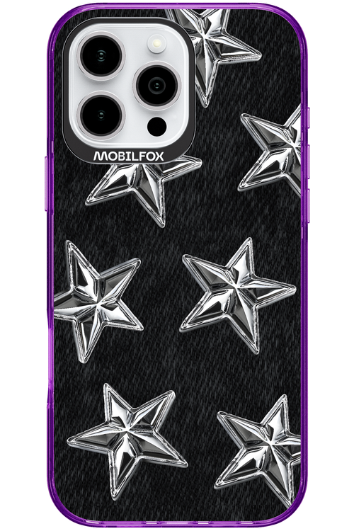 Chrome Stars - Apple iPhone 16 Pro Max
