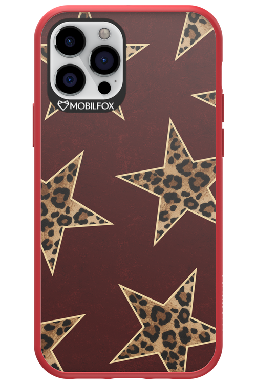 Wild Stars Burgundy - Apple iPhone 12 Pro