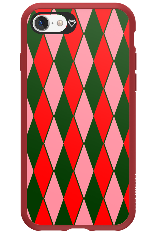 Retro Christmas - Apple iPhone 7