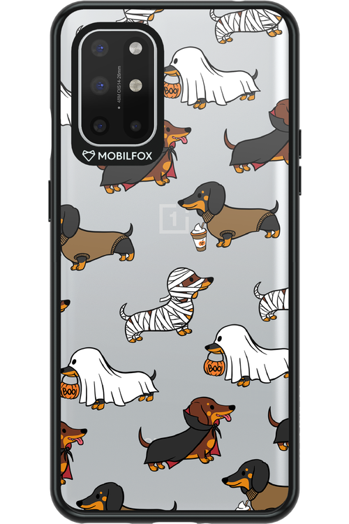 Scary Dachshund (Transparent) - OnePlus 8T