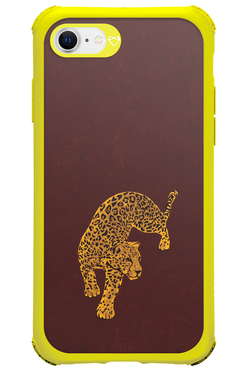 Burgundy Leopard - Apple iPhone SE 2022