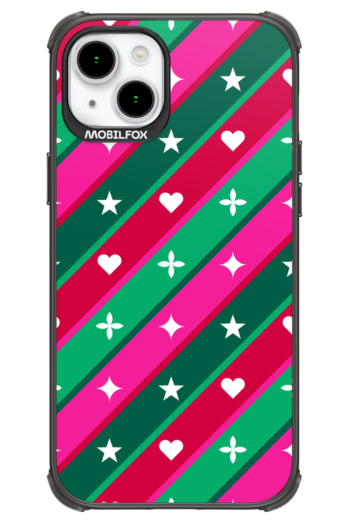 Christmas Stripes - Apple iPhone 15 Plus