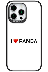 Panda Love White - Apple iPhone 15 Pro Max