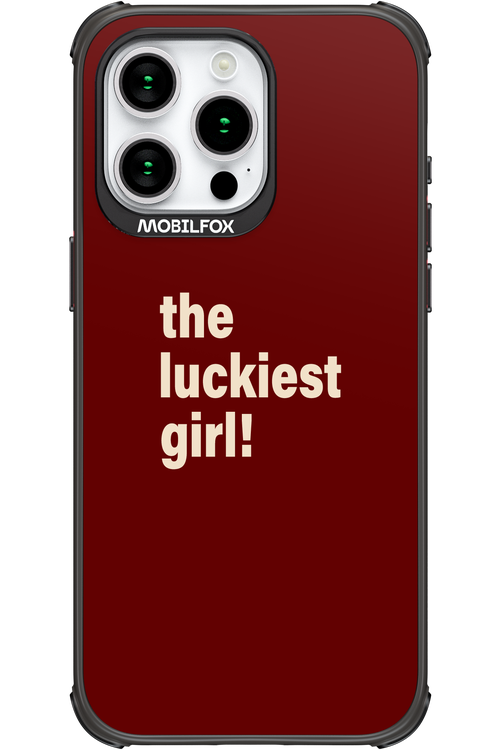 The Luckiest Girl - Apple iPhone 15 Pro Max