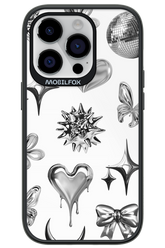 Silver Zone Transparent - Apple iPhone 14 Pro