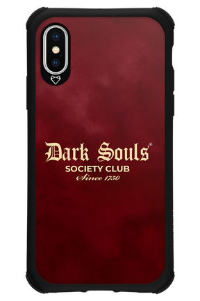Dark Souls (Burgundy) - Apple iPhone XS