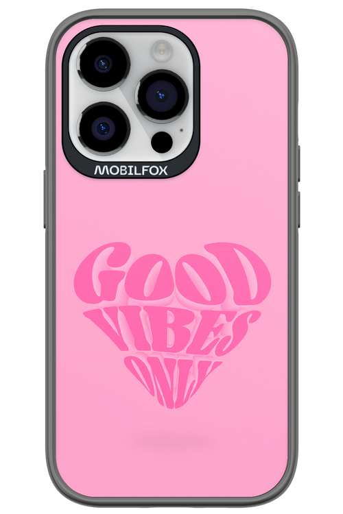 Good Vibes Heart - Apple iPhone 14 Pro