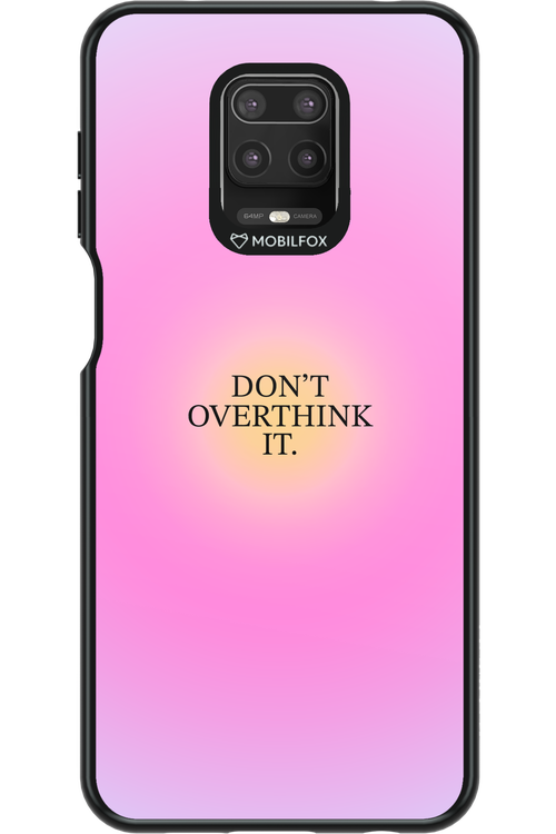 Don't Overthink It - Xiaomi Redmi Note 9 Pro