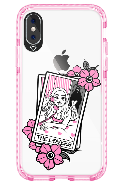 The Spooky Lovers (Transparent) - Apple iPhone X