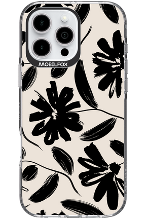 Monochrome Flowerss - Apple iPhone 16 Pro Max