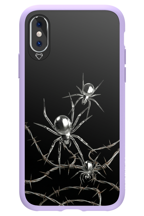 Silver Spiderz 2.0 - Apple iPhone XS