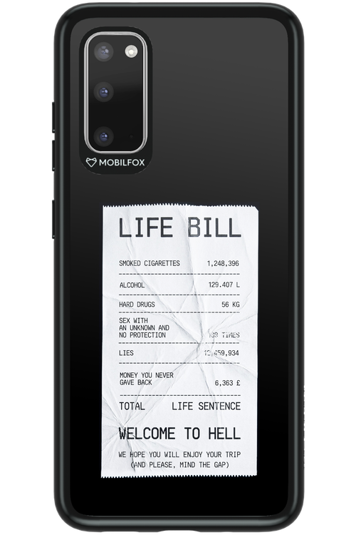 bill 2.0 - Samsung Galaxy S20