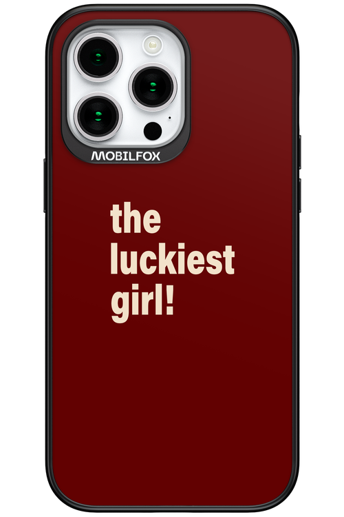 The Luckiest Girl - Apple iPhone 15 Pro Max