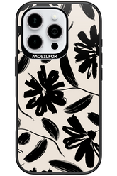Monochrome Flowerss 2.0 - Apple iPhone 16 Pro