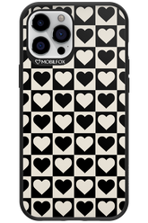 Checkered Heart - Apple iPhone 12 Pro Max