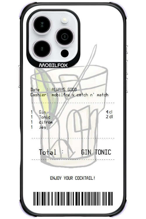 gin tonic - Apple iPhone 16 Pro Max