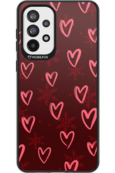 Christmas Hearts - Samsung Galaxy A73