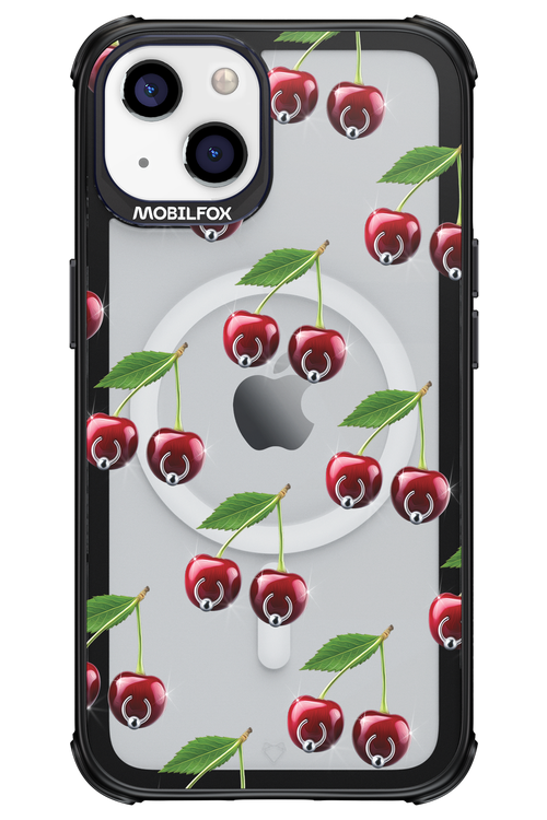 Spicy Cherries Transparent - Apple iPhone 13