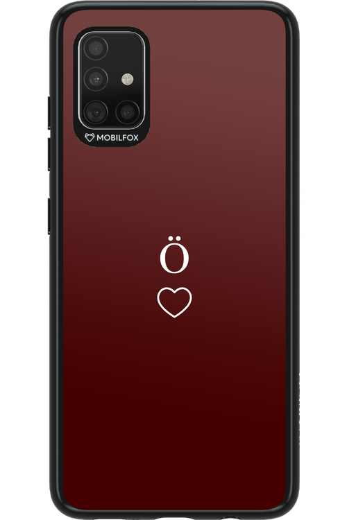 O Burgundia II 2.0 - Samsung Galaxy A51