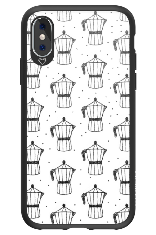 Retro Caffee - Apple iPhone X