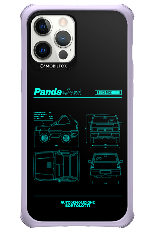 Panda Car Blue - Apple iPhone 12 Pro Max