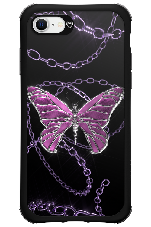 Butterfly Necklace - Apple iPhone 8