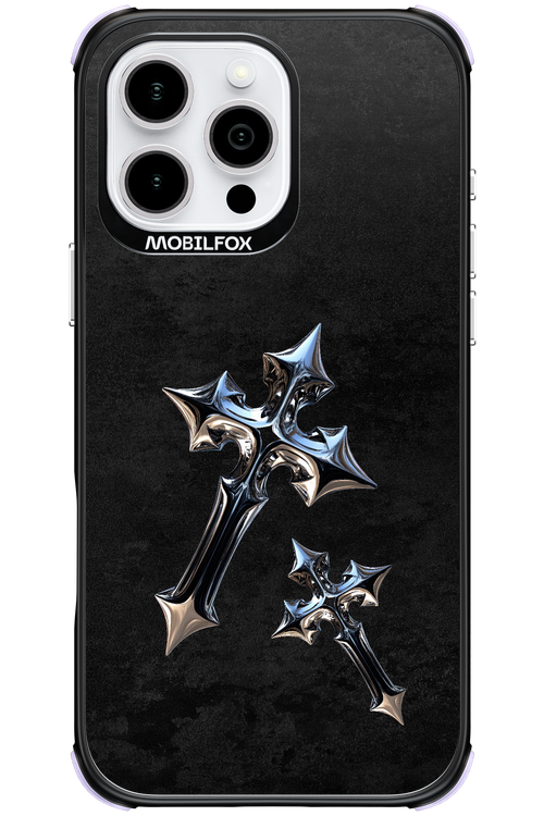Chrome Crosses - Apple iPhone 16 Pro Max