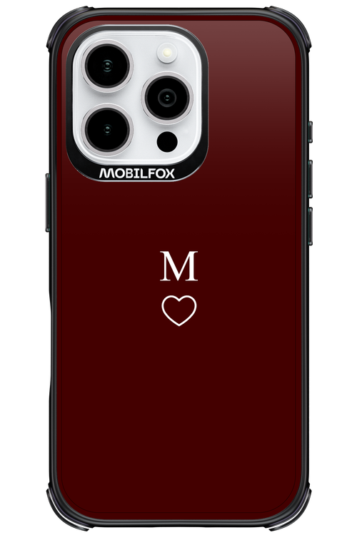 M Burgundia 2.0 - Apple iPhone 16 Pro