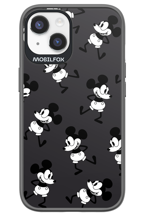 Iconic Mouse (antracite pattern) - Apple iPhone 14