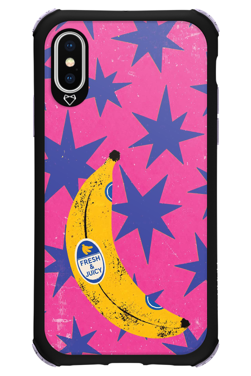 BANANA POP BLUE 2.0 - Apple iPhone XS