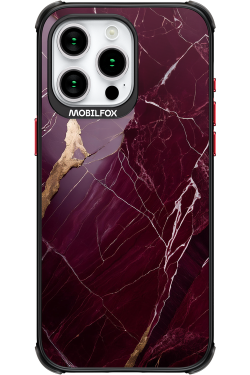 Burgundy Marble - Apple iPhone 15 Pro Max