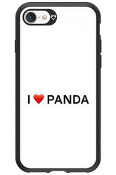 Panda Love White - Apple iPhone 7