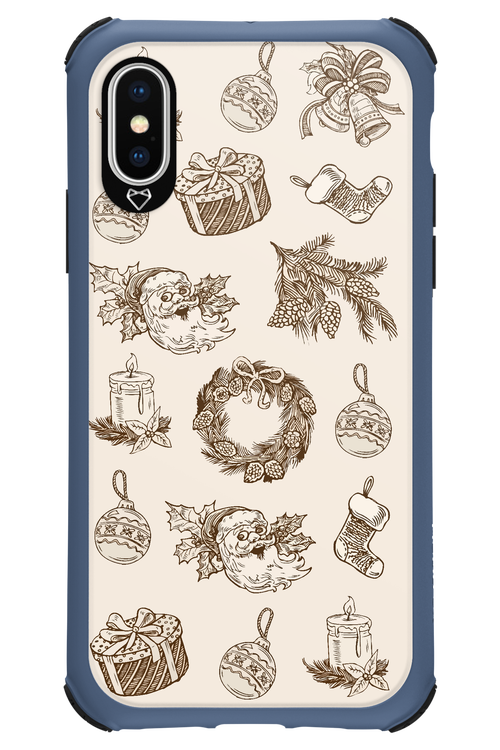 Christmas Paper - Apple iPhone XS