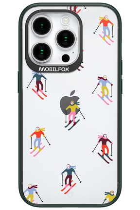 Snow Motion (Transparent) - Apple iPhone 15 Pro