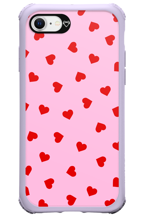 Sprinkle Heart Pink - Apple iPhone SE 2022