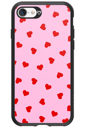 Sprinkle Heart Pink - Apple iPhone SE 2020