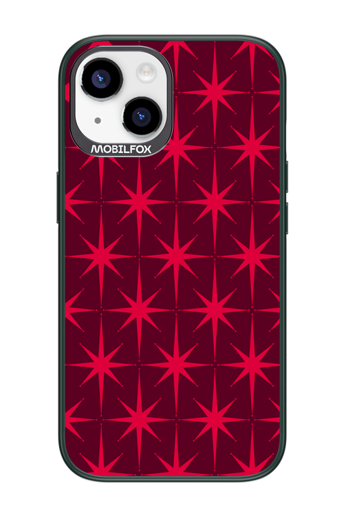 Burgundy Starss - Apple iPhone 14