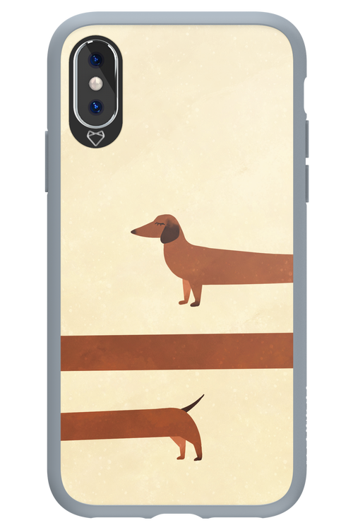 Stretchy Dog - Apple iPhone X