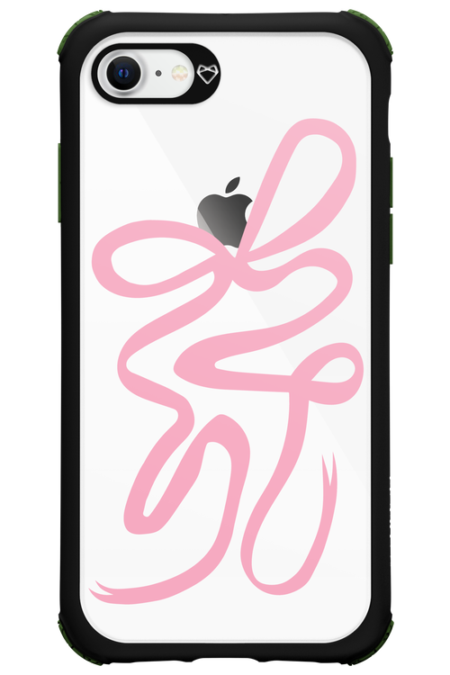 Pink Bow - Apple iPhone 8