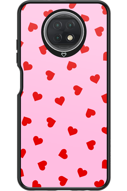 Sprinkle Heart Pink - Xiaomi Redmi Note 9T 5G