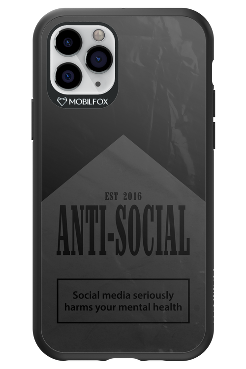 ANTI-SOCIAL (BLVCK) 2.0 - Apple iPhone 11 Pro
