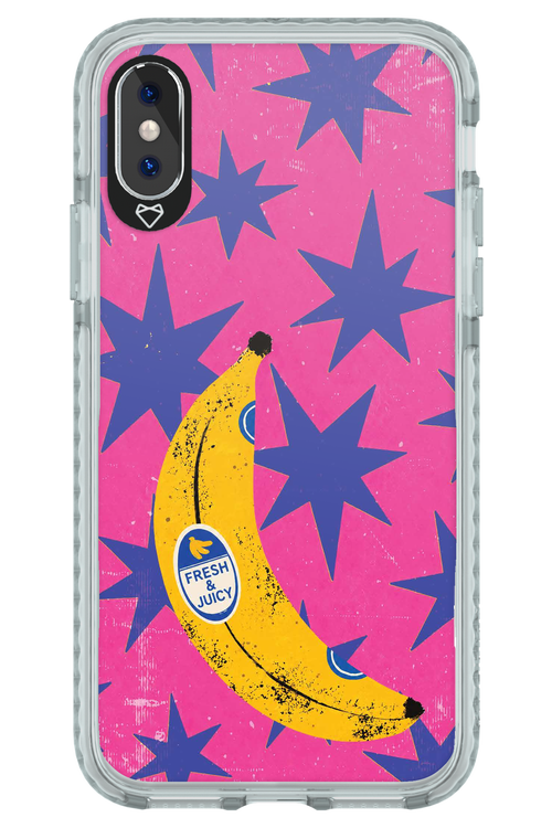 BANANA POP BLUE 2.0 - Apple iPhone XS