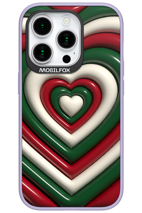 XMAS Hearts - Apple iPhone 15 Pro