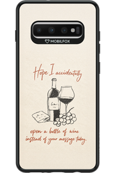 Bottle of wine 2.0 - Samsung Galaxy S10+