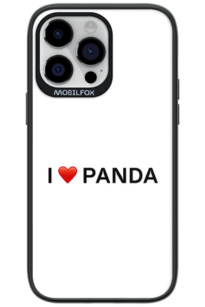 Panda Love White - Apple iPhone 14 Pro Max