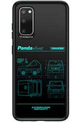 Panda Car Blue - Samsung Galaxy S20