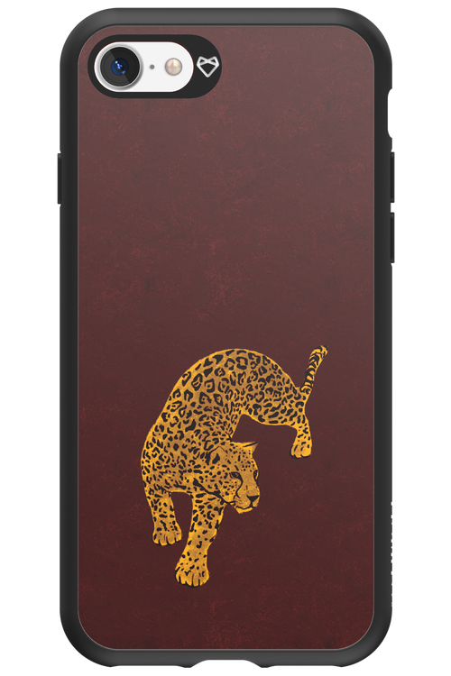 Burgundy Leopard - Apple iPhone 7