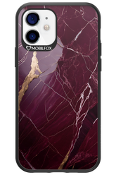 Burgundy Marble 2.0 - Apple iPhone 12